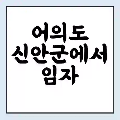 어의도 신안군에서 임자 진리(순회) 가는 배 시간표 | 배편요금 | 여객선 운항정보 | 승선권 예매