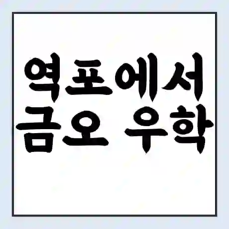 역포에서 금오 우학 가는 배 시간표 | 배편요금 | 여객선 운항정보 | 승선권 예매