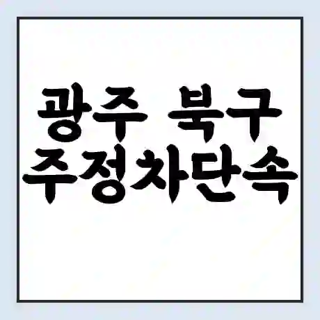 광주 북구 주정차단속 문자알림 서비스 신청 | 단속 조회 | 어플 | 과태료 조회