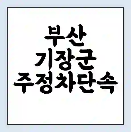 부산 기장군 주정차단속 문자알림 서비스 신청 | 단속 조회 | 어플 | 과태료 조회