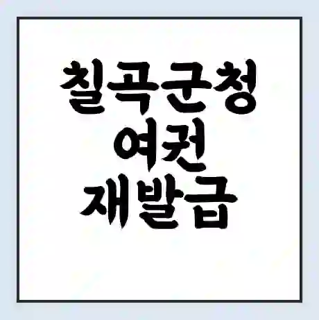 칠곡군청 여권 재발급 | 온라인 신청 | 준비물 | 서류 | 비용 | 수령 소요기간