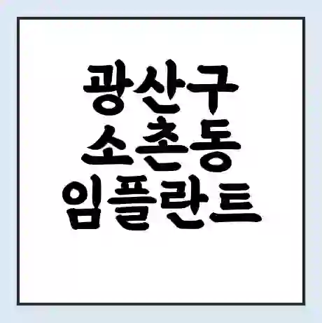 광산구 소촌동 임플란트 가격 싼곳 | 잘하는곳 | 잘하는 병원 치과 | 의료 보험 적용