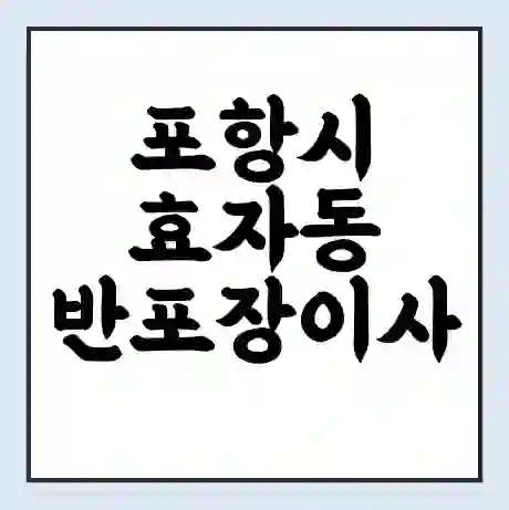 포항시 효자동 반포장이사 비용 견적 | 준비 | 짐싸기 체크리스트 | 무료 비교견적 | 포장이사 차이